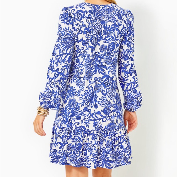 Lilly Pulitzer Alyssa A-Line Cotton Dress - Picture 2 of 9